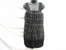 Rare Gustavo Arango New York 100% Silk Dress Lace Overlay Size Small Made in USA