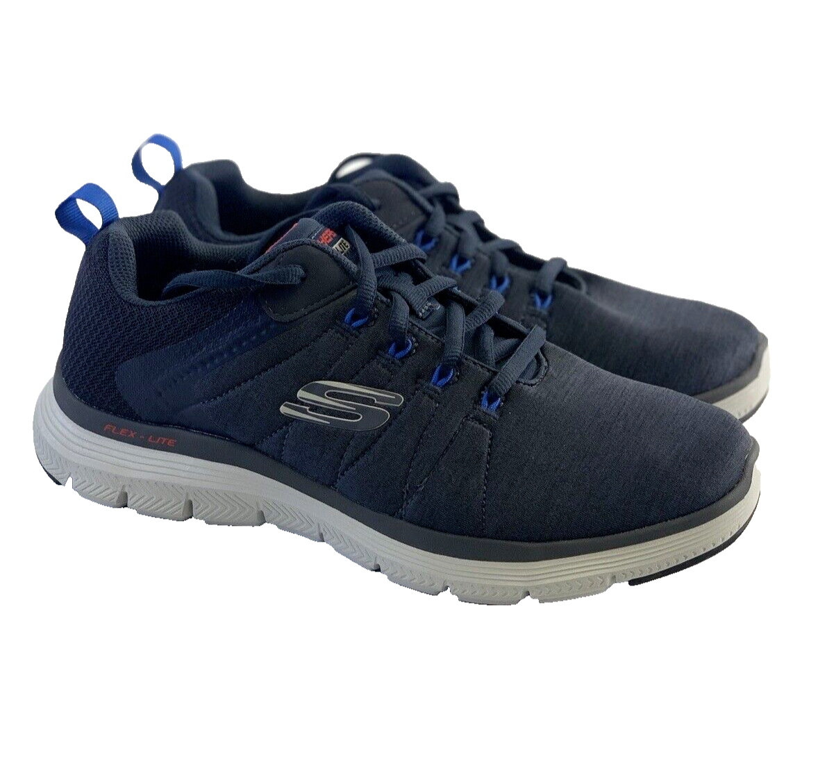 SAOLA Skechers Flex Advantage 4.0 Navy Sneaker in pizzo comfort memory foam 232227 uomo 8 5