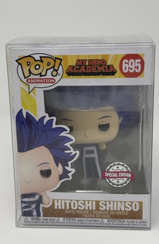 Funko Pop! Vinile: My Hero Academia - Hitoshi Shinso - GameStop (esclusivo) #695 - Foto 3 di 11