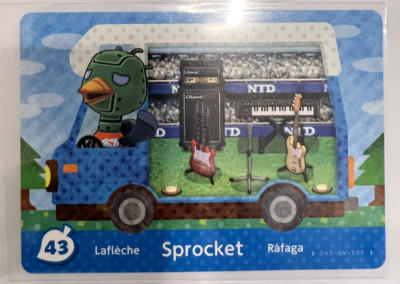 43 Sprocket 43 Animal Crossing Welcome Amiibo New Leaf RV Series