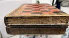 Antique Book Folding Box for Checkers and Backgammon Titled "Evenings at Home " — photo 3