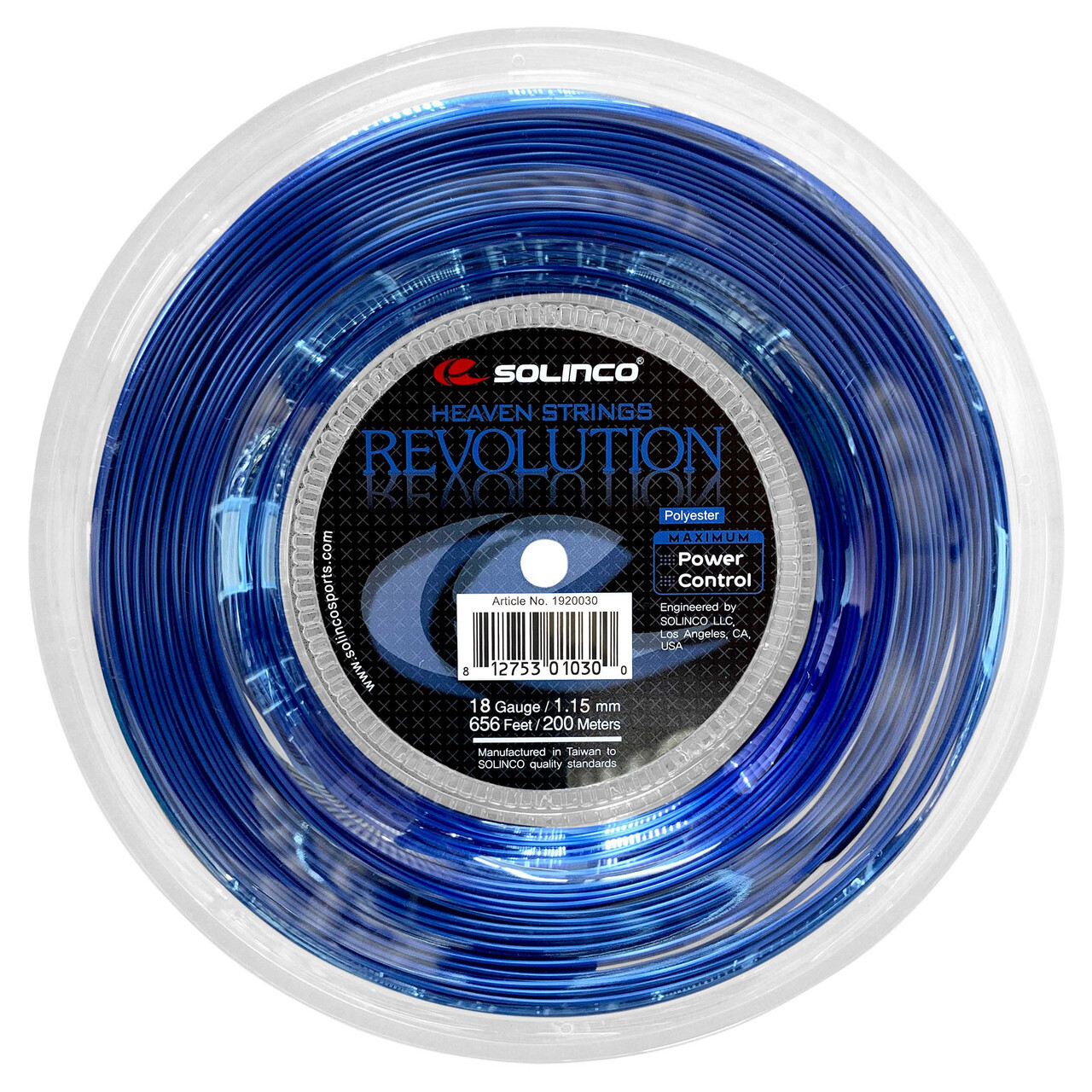 Solinco Revolution 18 1.15mm Tennis Strings 200M Reel