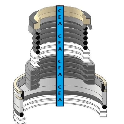 707-98-68500 Arm Bucket Cylinder Seal Kit Fits Komatsu PC400-3 PC400LC-3