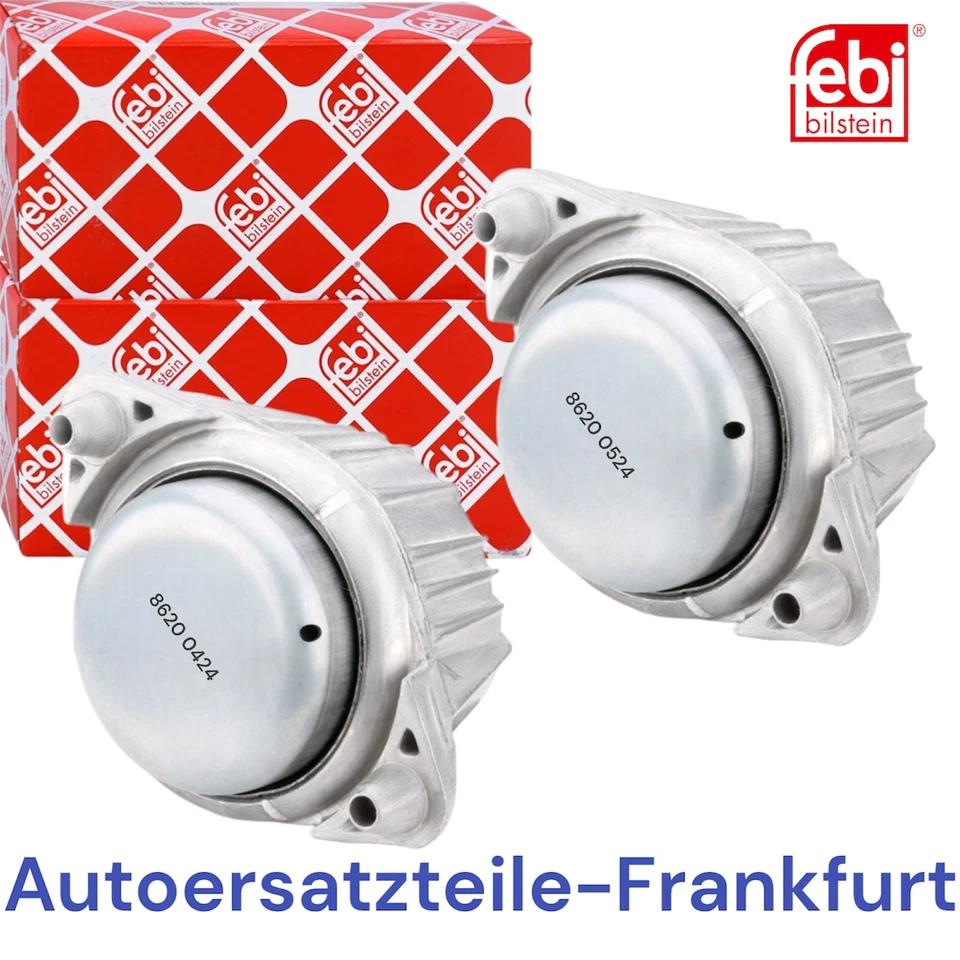 2x FEBI Motorlager Halter VORNE Mercedes Benz C/ E KLASSE W204 S204 W212 C/X218 - Bild 4 von 4