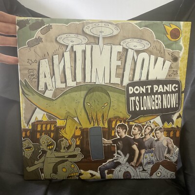 Don't Panic: It's Longer NOW by All Time Low (Record, 2016) / Black Vinyl
