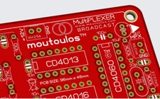 FM Stereo Generator MultiPLEXER BroadCAST Encoder (PCB + XTAL)