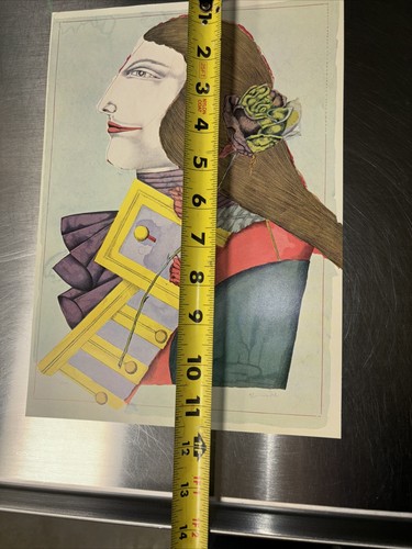 Metropolitan Opera "Der Rosenkavalier" Poster by Richard Lindner 1978 12 X 8 1/2 - Picture 5 of 7