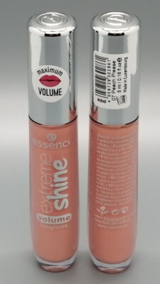 2x Essence: Extreme Shine - Volume Lipgloss - 07 Peach Please - 2x 5 ml