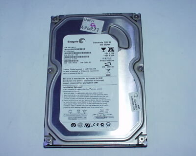 Seagate Barracuda 7200.10 ST3250310AS 250 GB SATA ** geprüft ** SMART ok