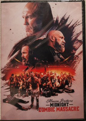 The Manson Brothers Midnight Zombie Massacre (DVD, 2021) Randy Couture - New!