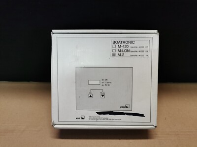 KSB BOATRONIC M-2 / 46 000 119   IP40 Messcomputer