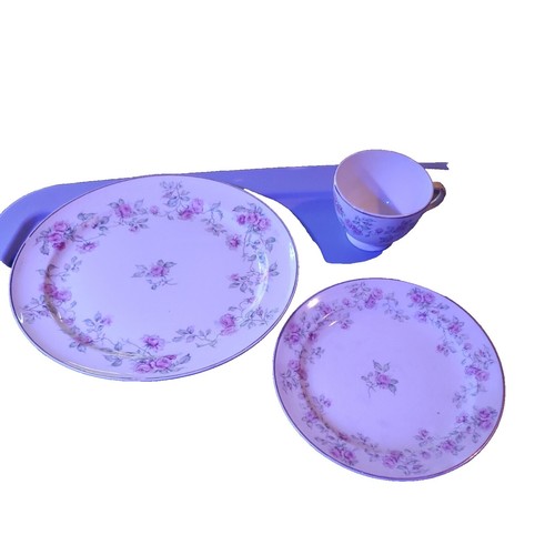 5 ColorCraft by Taylor Smith & Taylor Plates 1950s Vintage Made in