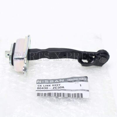 OEM GENUINE NEW NISSAN INFINITI FRONT RIGHT DOOR CHECK LINK ASSEMBLY 80430-ZC30A