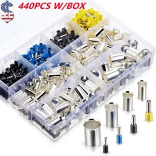 440/390x Ferrules Wire Ends Terminals Crimp Terminal Connector Wire Ferrules Kit