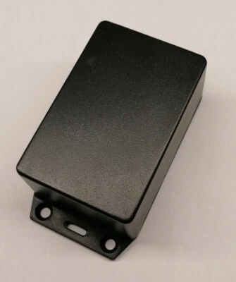 Hammond 1591XXLSFLBK Kunststoff ABS-Gehäuse 87x58x39 schwarz Flansch IP54