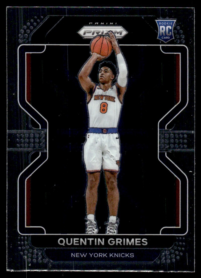2021-22 Panini Prizm Quentin Grimes Rookie New York Knicks #285