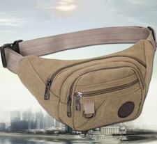 Men Women Fanny Pack Belt waist Bag Cross body Sling Shoulder Travel Sport Pouc