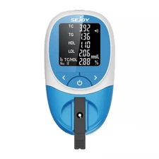 5 in 1 Optics Blood Lipid Analyzer Multifunction Cholesterol Triester Strips