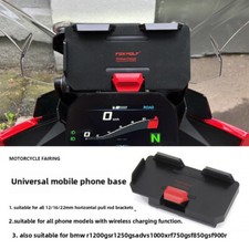 BMW R1200GS ADV R1250GS Motorcycle Wireless Charging Phone Clip Base
