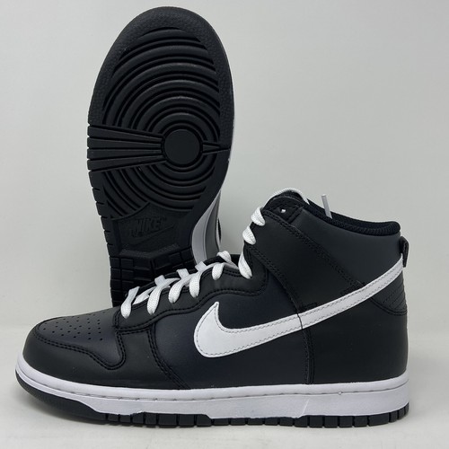 Nike Boys Dunk High GS Athletic Shoes Size 7Y Venom Anthracite/White DH9751-001 - Picture 9 of 12