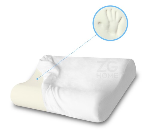 ZG-Home Memory Foam Queen with Velvet Cover, Support Orthopedic soft (24" x 15") - Picture 6 of 10