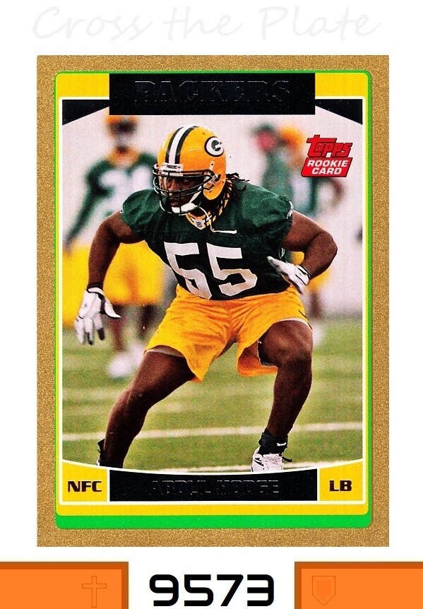 Abdul Hodge Topps #323 Gold