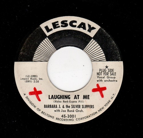 GIRL GROUP-BARBARA J./SILVER SLIPPERS-LESCAY 3001-LAUGHING AT ME/LOVE IS THE THI