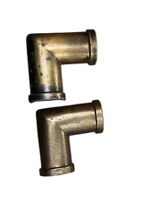 Drexel Accolade Brass Campaign Corner Brackets (EACH) Vintage N7696 KBC