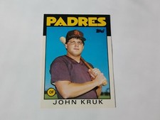 1986 Topps Traded ROOKIE #56t John Kruk RC