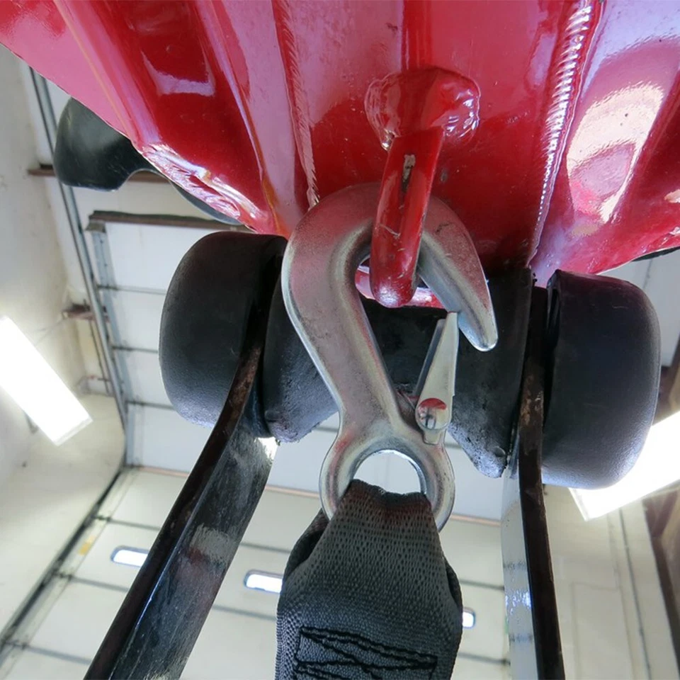 Ремень ручной лебедки сменный для морского лодочного прицепа 2 дюйма x 20 футов 10000 фунтов тяжелый 6 М x 50 мм - Изображение 4 из 4