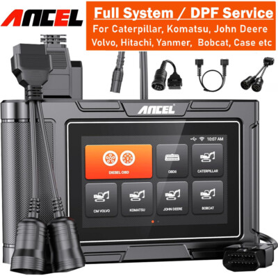 ANCEL HD3600 Diesel Heavy Duty Truck Scanner Machinery OBD Diagnostic DPF Regen