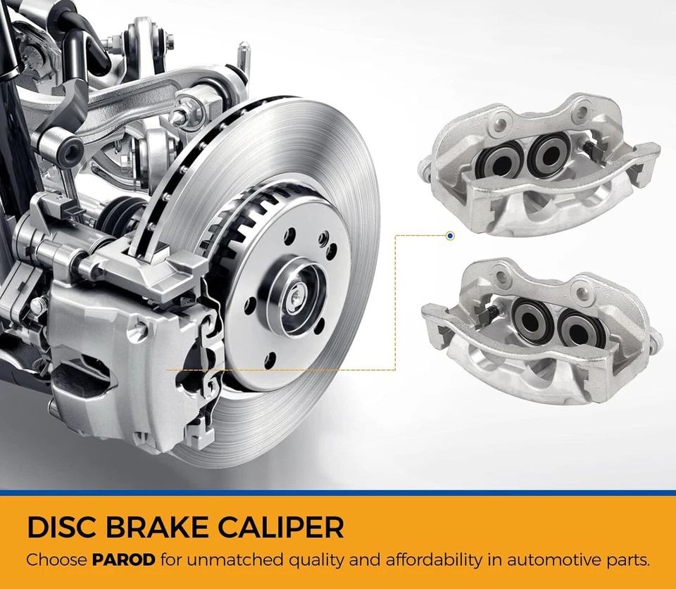 New 2Pcs Rear Brake Caliper For 2000-2007 Chevy GMC Cadillac Truck Full Size SUV - Image 4 of 4