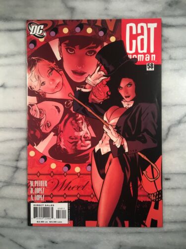 Catwoman #58 (2006-DC) **High+ grade**  Adam Hughes cover! Zatanna!