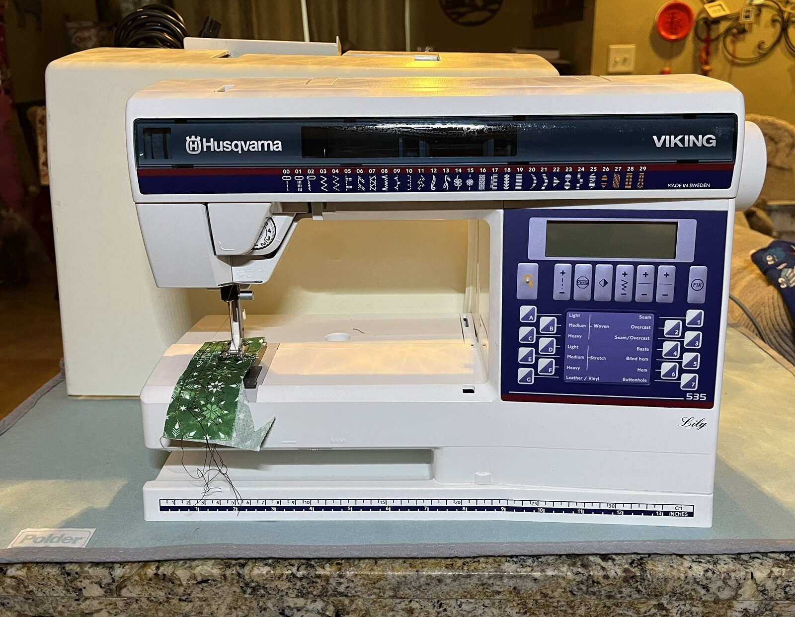 husqvarna viking Lily 535 digital sewing machine eBay