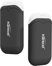 Karecel Heat-Conducting Silicone Rechargeable Hand Warmers 2 Pack, 10,000mAh Dou