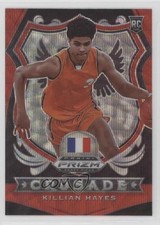 2020-21 Panini Prizm Draft Picks Crusade Ruby Wave Prizm Killian Hayes #92 w5b