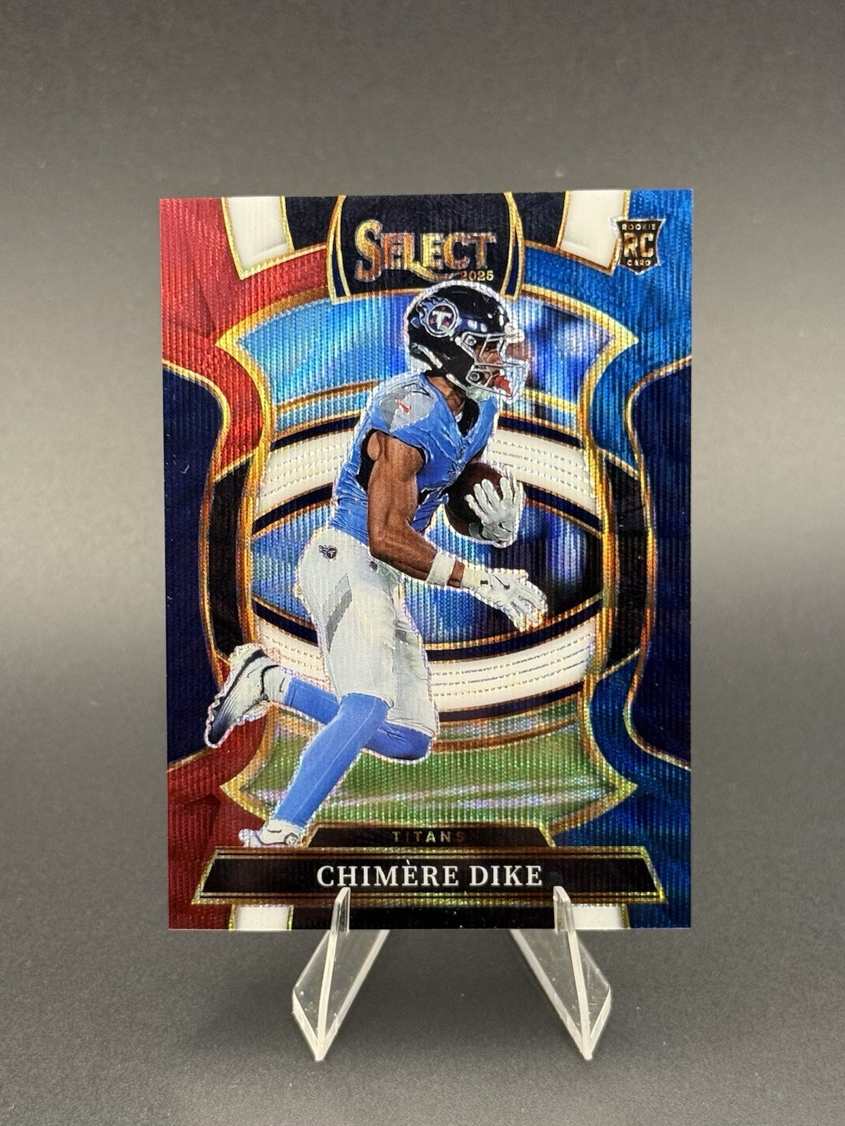2025 Panini Select - Concourse Chimere Dike #27 Tri-Color Prizm /399 (RC)