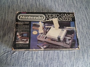 Nintendo NES Video Game Organizer by Dynasound - Complete Used
