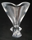 Steuben 7.50" Cornucopia Vase #8122.   Designed by Donald Pollard GUC — photo 4