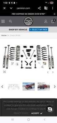 Jeep Wrangler 18 and up BDS Suspension 2'' Lift Box Kit BDS014230 lift kit 
