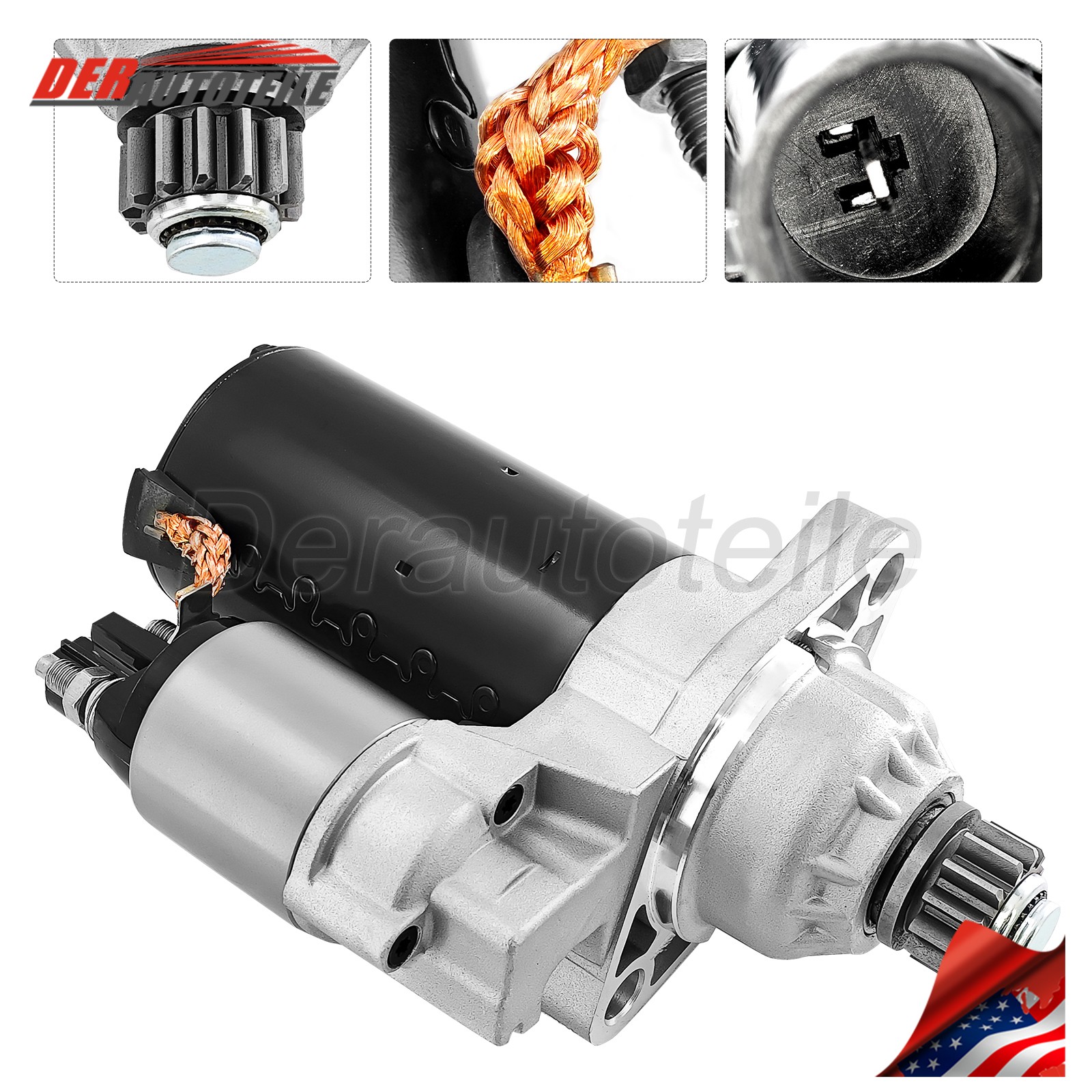 NEW 07M911024A Starter Motor for Lamborghini Aventador LP700-4 LP720-4 LP740-4