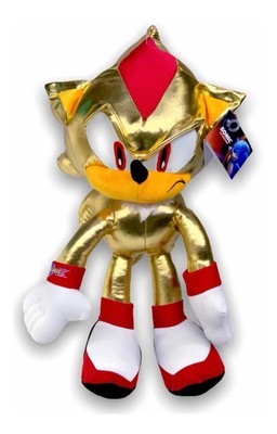 Mexico Super Shadow Plush 15  Sonic The Hedgehog Mexican Bootleg Toy RARE
