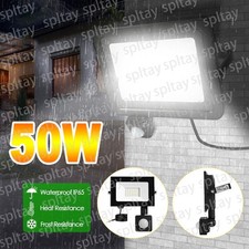 Outdoor External Exterior Wall Flood Light LED Motion Sensor Security Floodlight