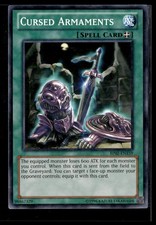 Battle Pack 2: War of the Giants #BP02-EN159 Cursed Armaments (Mosaic Rare)