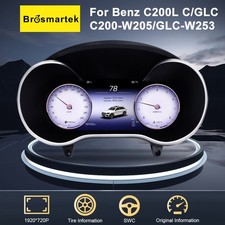 12.3" LCD Digital Tacho Kombiinstrument F&uuml;r Mercedes C/GLC W205 X253 2015-2019