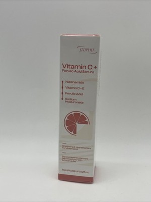 JTOPYRT Vitamin C + Ferulic Acid Serum Niacinamide Brightening Face Care 1.02oz