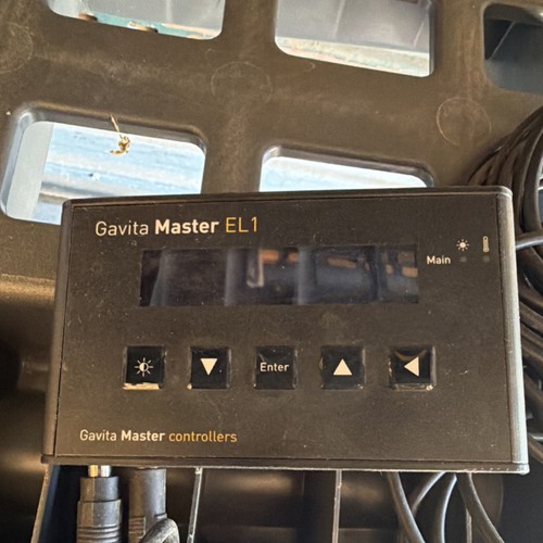 Gavita Master EL1 Grow Light Controller w/ Power Cord, Dimming Control, Black