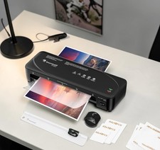 A4 Laminator Machine Thermal Office Home Document Photo Laminating Starter Kit