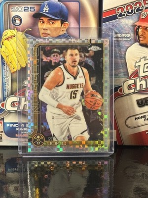 Nikola Jokic 2025-26 Topps Chrome #25 X-Fractor
