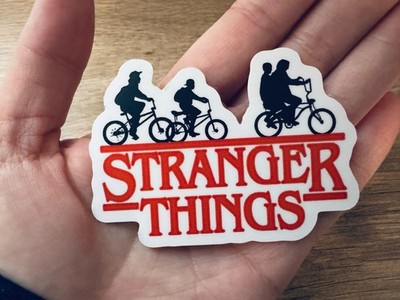 Stranger Things 3'' Vinyl Sticker Waterproof Matte Laptop Car Decal